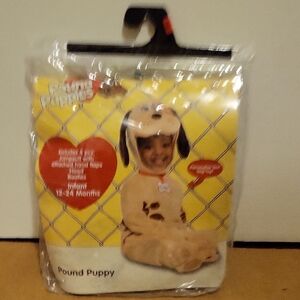 New In Package: Pound Puppy Costume 12-24 Months